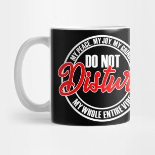 Do not disturb Mug